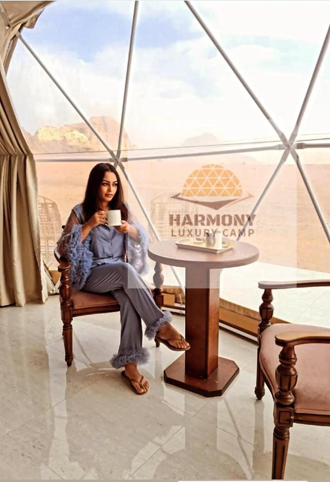 Harmony Luxury Camp Hotell Wadi Rum Exteriör bild
