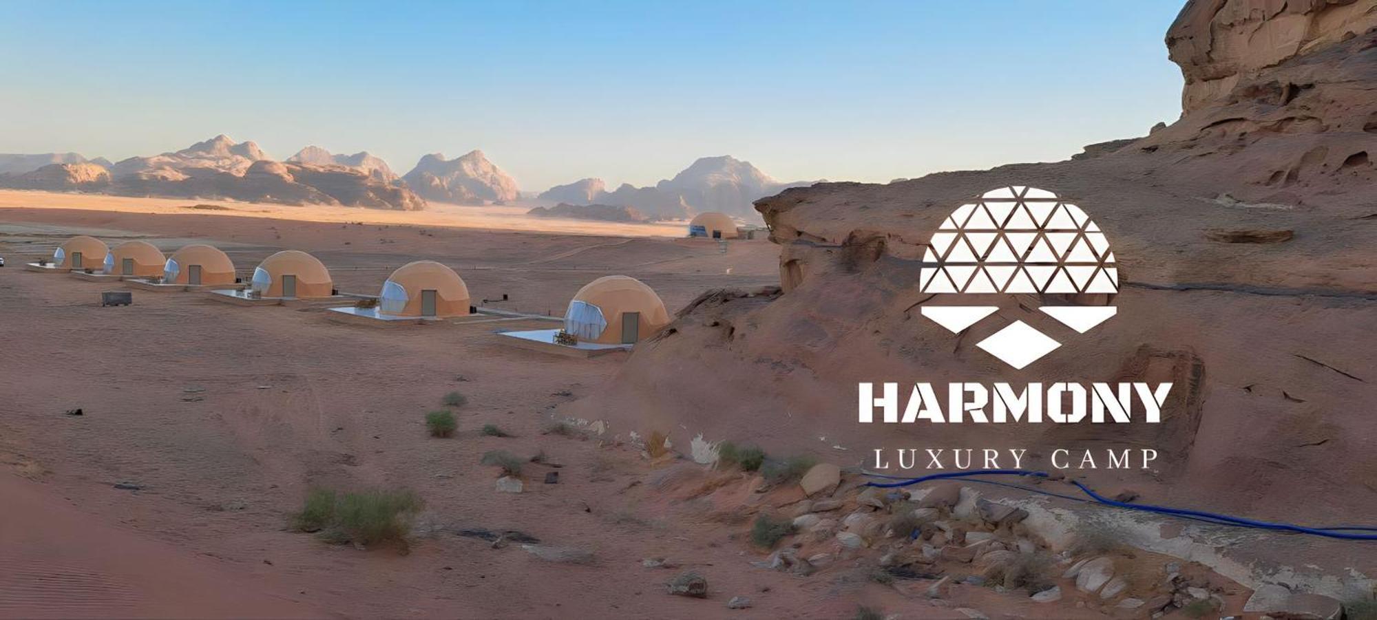 Harmony Luxury Camp Hotell Wadi Rum Exteriör bild