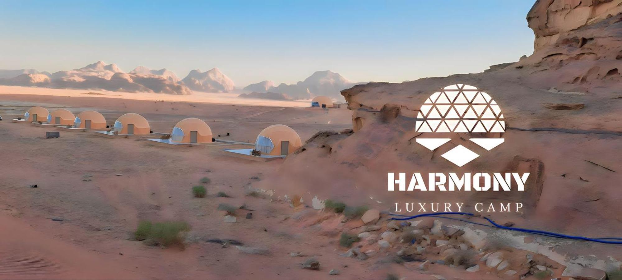 Harmony Luxury Camp Hotell Wadi Rum Exteriör bild